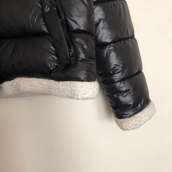 7 for all mankind shearling faux puffer jacket - Picture 5 of 7